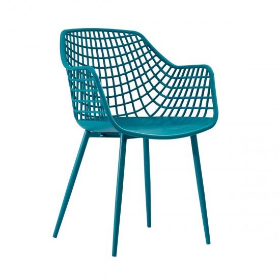 Πολυθρόνα Susan Μπλέ 56×57×84cm Καρέκλες